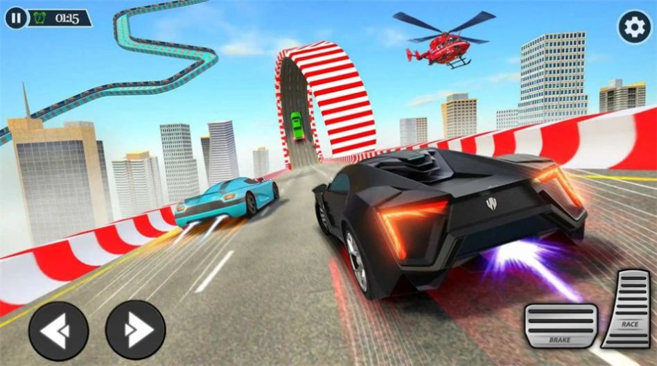 GT赛车特技赛车手机版v1.0(2)