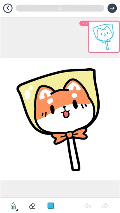 漫芽糖简笔画(1)