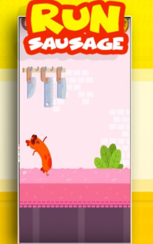 奔跑吧香肠热狗挑战