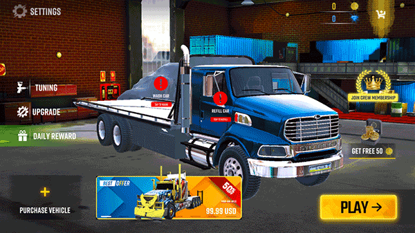 美国卡车模拟器(AmericanTow)v1.2.7(1)