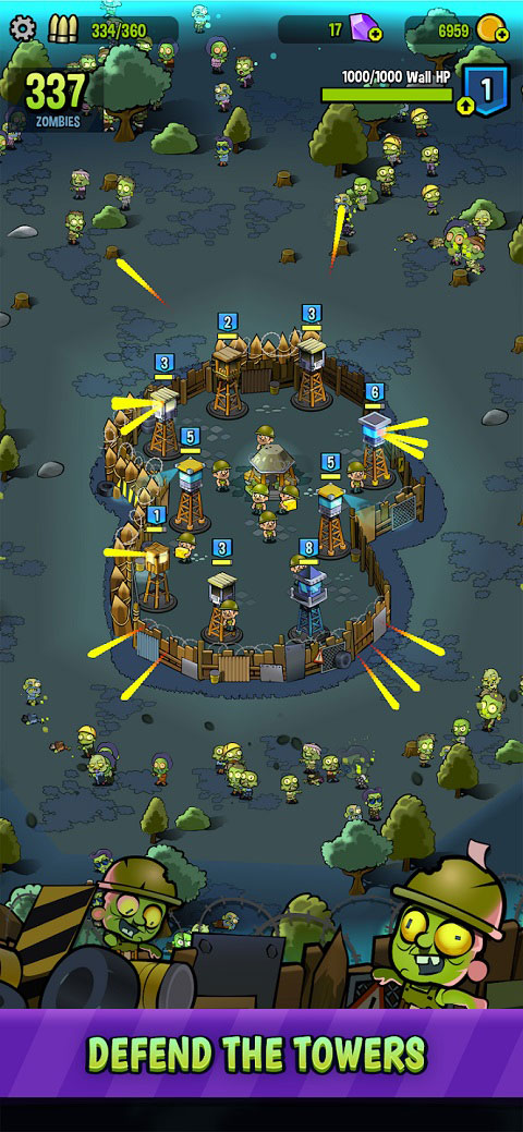 Zombie Towers游戏v13.0.151(1)