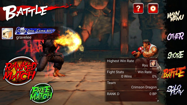 街头霸王4冠军版手机版v1.08.02(1)