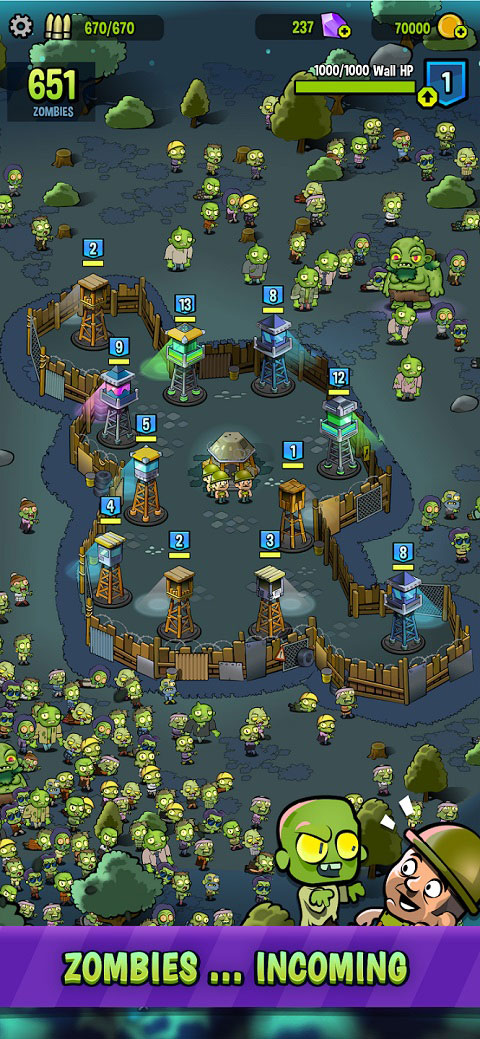 Zombie Towers游戏v13.0.151(2)