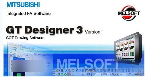 三菱触摸屏编程软件(GT Designer3)