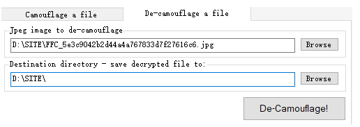 Free File Camouflage(文件伪装图片工具)
