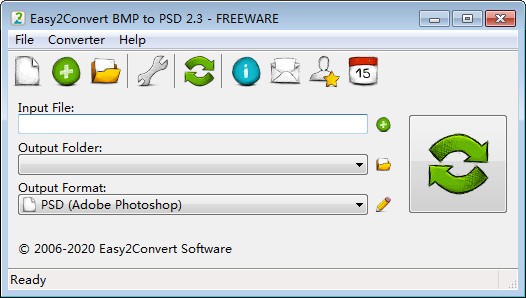 Easy2Convert BMP to PSD(BMP转PSD图片转换器)