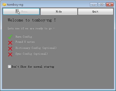 tomboy-ng(跨平台笔记软件)