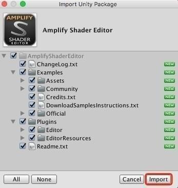 unity3d材质编辑器amplify shader editor