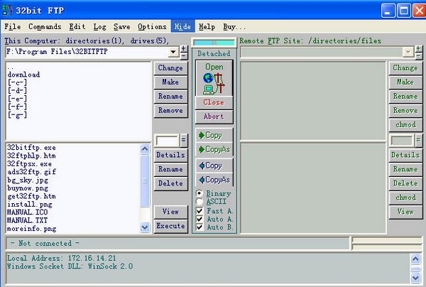 32bit FTP 客户端