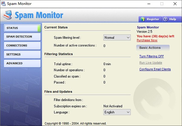Spam Monitor(邮件处理工具)