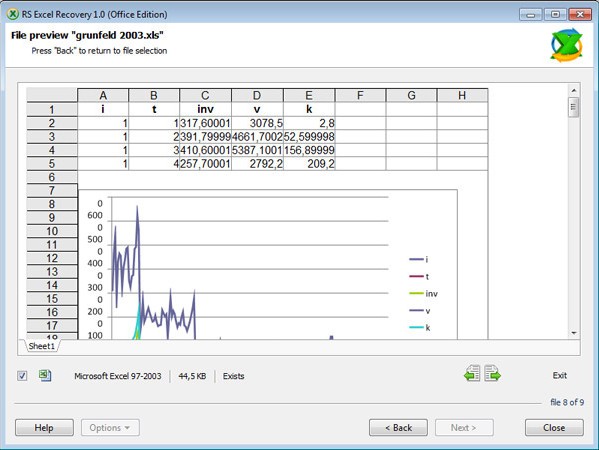 RS Excel Recovery(Excel修复软件)