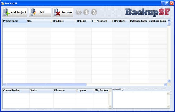网站数据库备份软件(BackupSF)