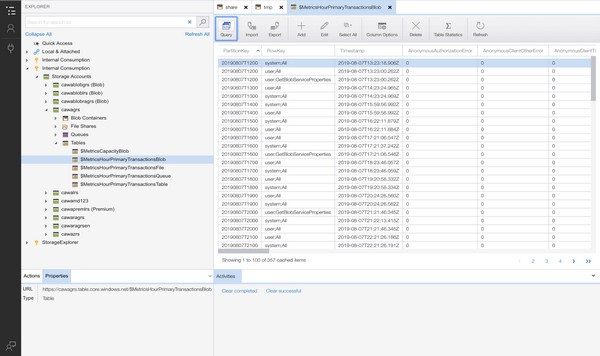 Azure Storage Explorer(Azure存储资源管理器)