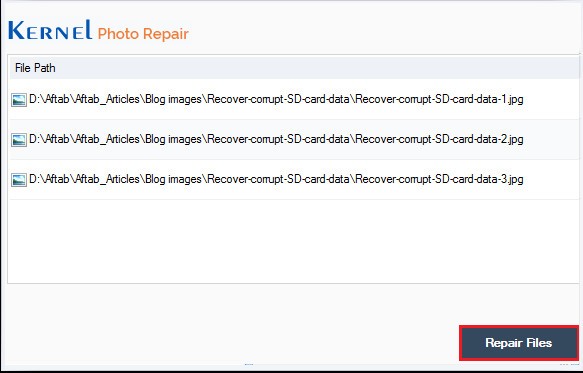 Kernel Photo Repair(图片修复软件)