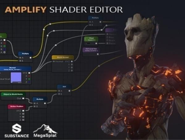unity3d材质编辑器amplify shader editor