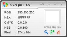 Pixel Pick(取色工具)