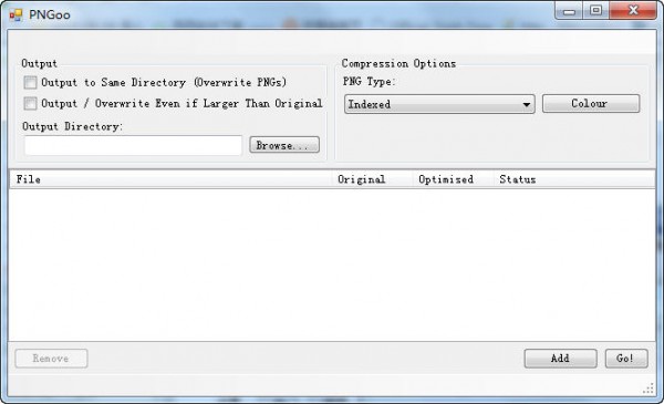 PNG图片压缩工具(PNGoo)