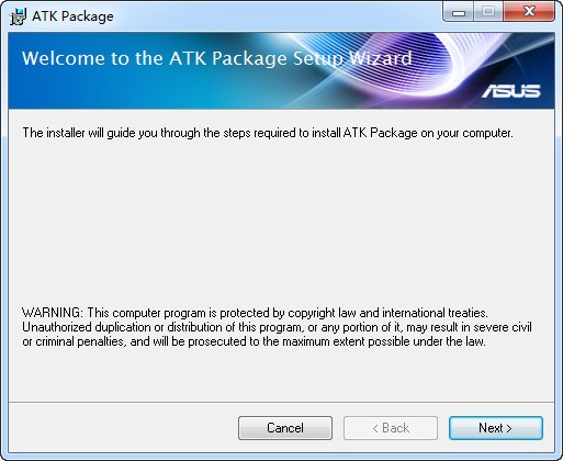 华硕ATK Package驱动