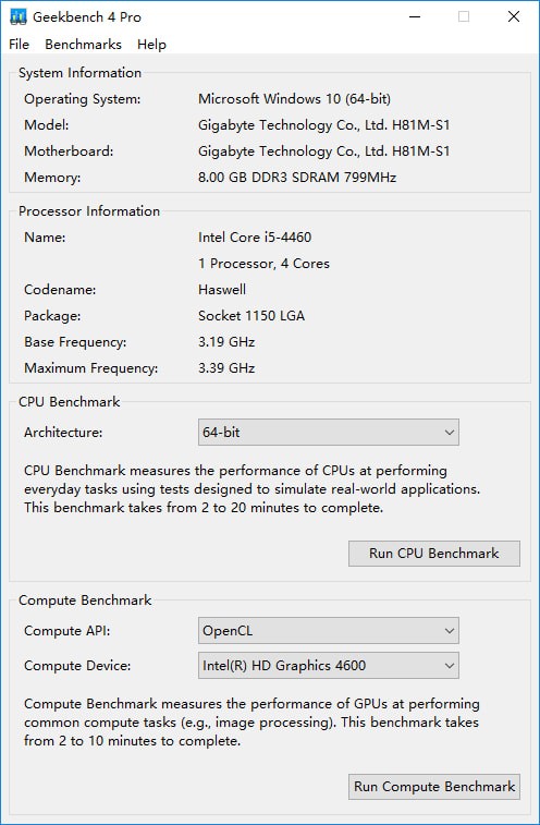 Geekbench 4 For Windows