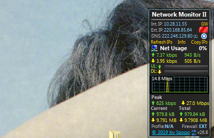 Network Monitor II(桌面网络状况监控器)