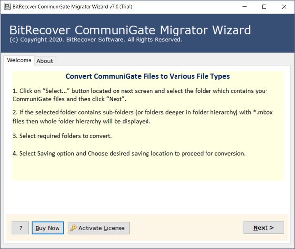 BitRecover CommuniGate Migrator Wizard(邮件迁移工具)