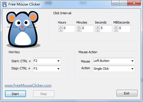 FreeMouseClicker(鼠标连点器)