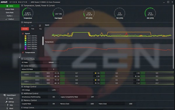 锐龙超频工具(AMD Ryzen Master)