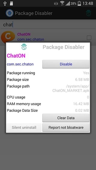 package disabler pro