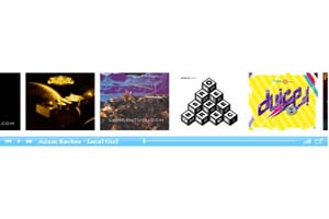 Flash+xml集焦点图展示的音乐播放器
