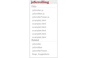 jsScrolling-各种样式的滚动页面效果