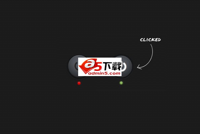 css3黑色UI按钮