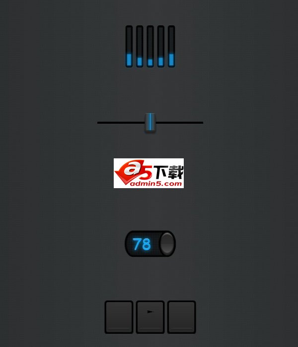 css3 UI开关按钮特效