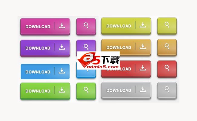 css3实现3d凹凸按钮