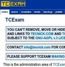 TCExam(在线考试系统)
