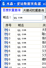 水淼爱站数据采集器