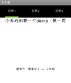 页面视图结合可扩展列表demo