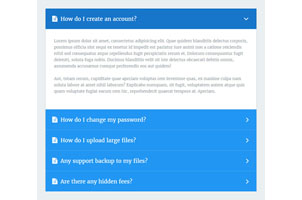jQuery+CSS3炫酷手风琴特效