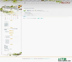 Bo-Blog flower模板