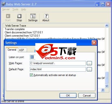 Baby Web Serverv2.7.2