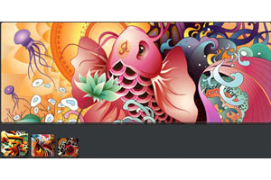 css3图片浮雕效果