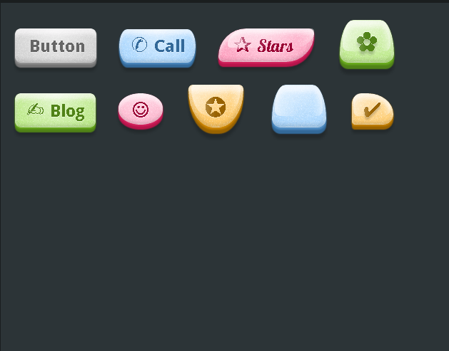 CSS3糖果按钮