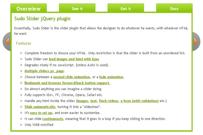 Sudo Slider jQuery Plugin 图片切换特效