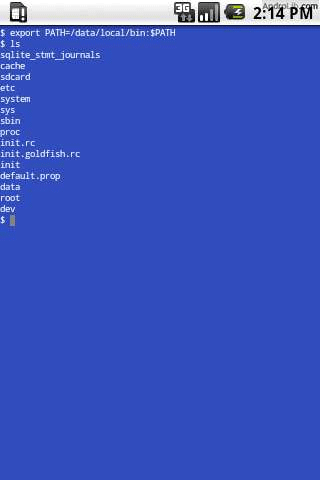 Android Terminal Emulator安卓终端模拟器软件
