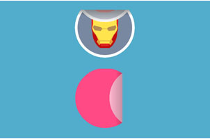 贴片效果插件Sticker.js