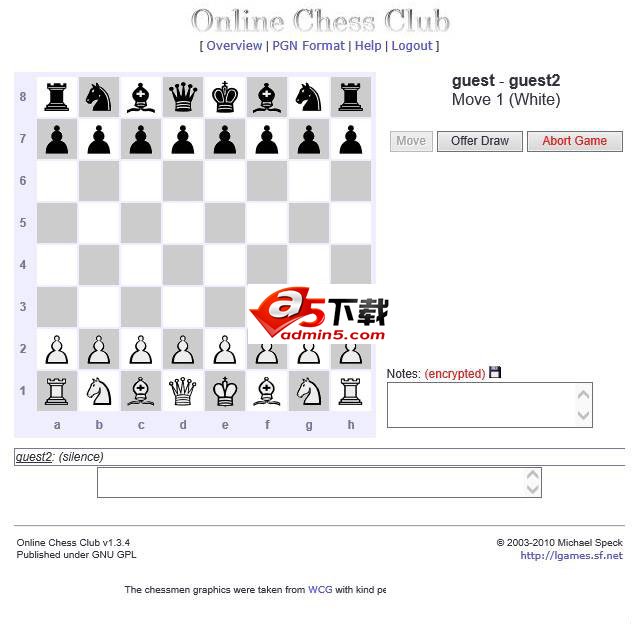 OCC在线国际象棋游戏