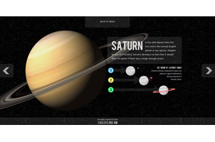 星球信息介绍jQuery特效