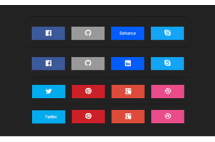CSS3小图标分享按钮
