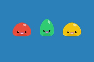 SVG可爱笑脸动画 html5