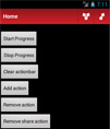 Custom ActionBar