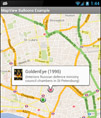 MapView Balloons